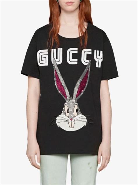 gucci kids buggs bunnie|gucci bugs bunny t shirt.